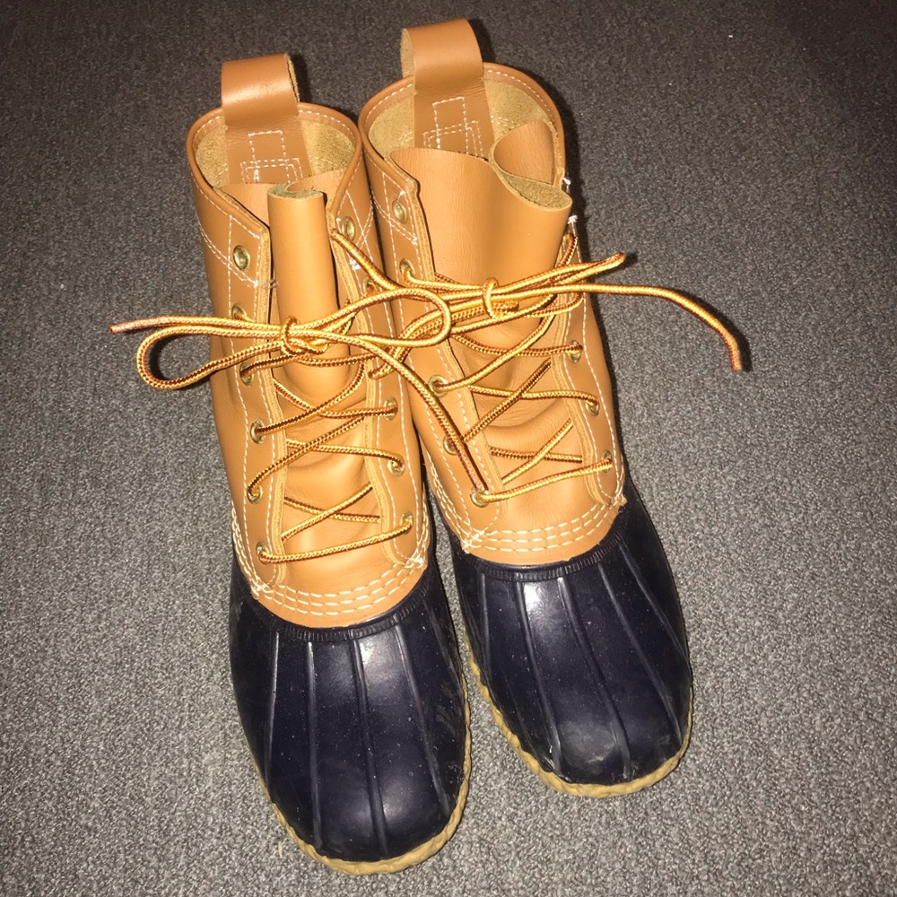 L.L. bean duck boots